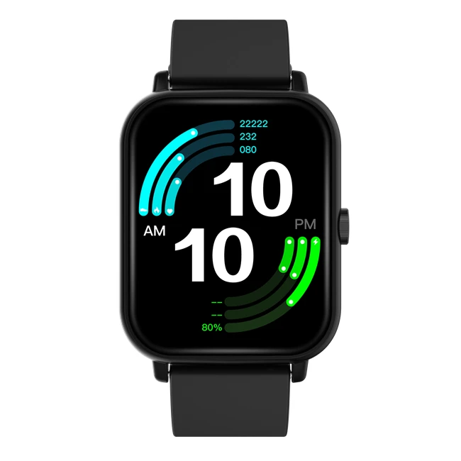 OEM Body Temperature Big Screen Fitness Health Tracker BP Smart Bracelet Sport Smart Watch Smartwatch