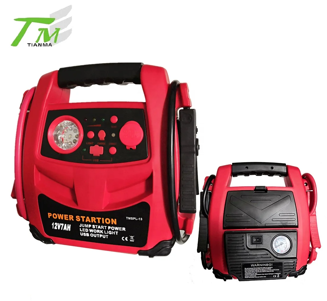 Mini Jump starter car booster power station  12V jump start