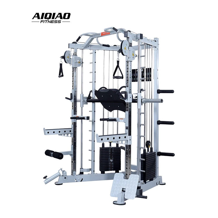 Commercial All In One Gym Fitness Equipment Home Use Strength Bodybuilding Multifunctional Smith Machine
