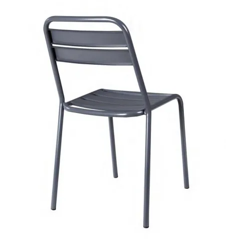 stackable fast food chair dining made in china commercial used industrial metal restaurant chair