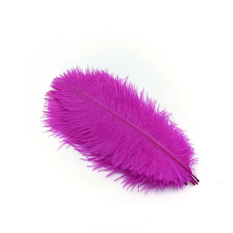 Wholesale Feather Supplier 15-20 cm Natural Black Cheap Ostrich Feather For Crafts Sale