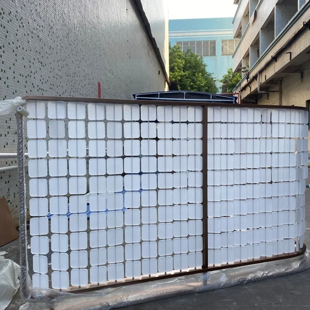 Glass wall partitions modern office living room decor panel partition screens movable arabic acrylic automatic room divider