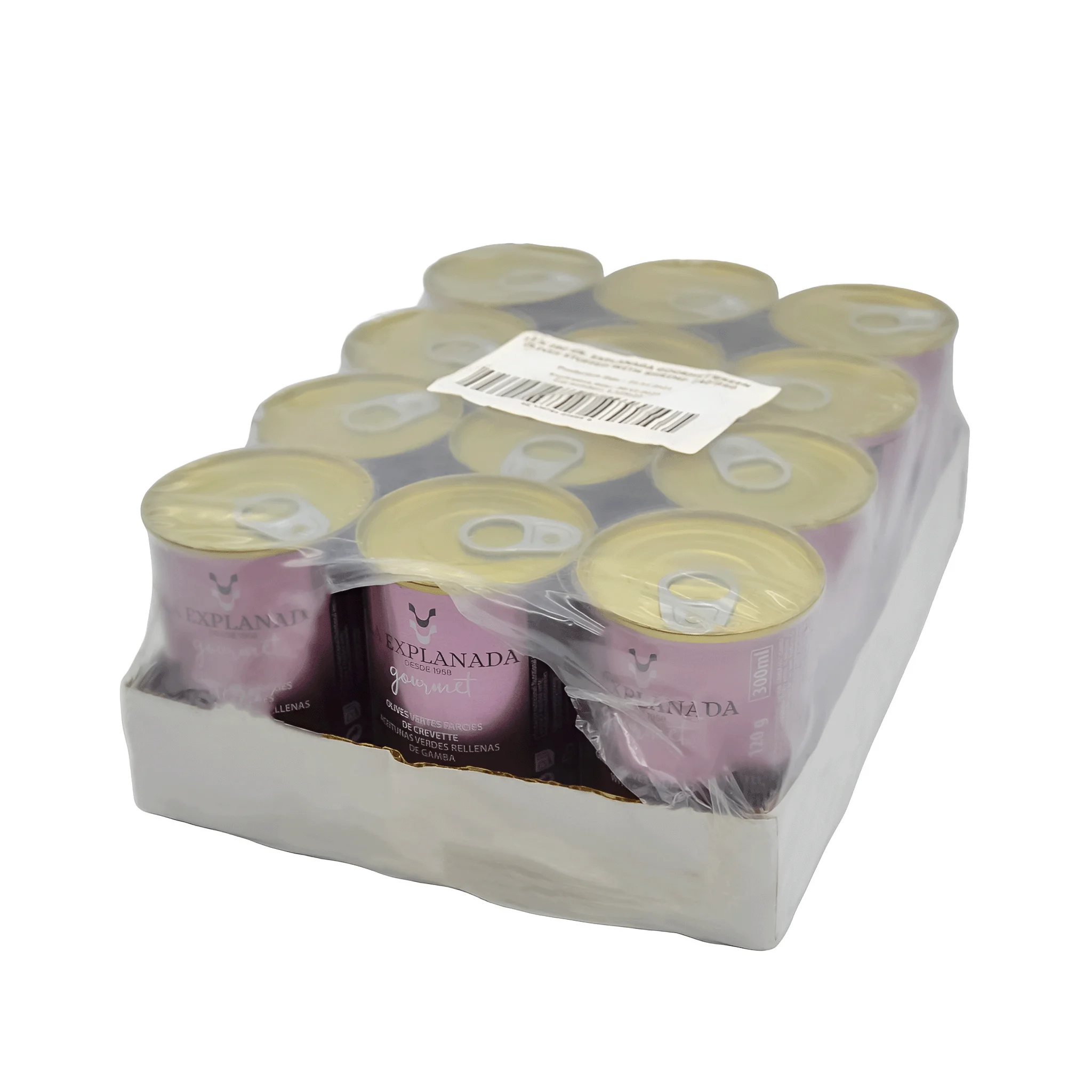 Отличное предложение, испанские качественные пастеризованные зеленые оливки с долгим сроком годности, с начинкой из креветок для домашнего использования