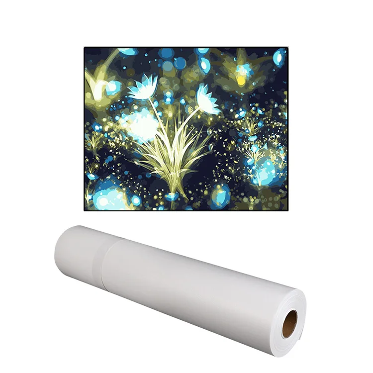 
360g Matte water-based painters linen canvas inkjet roll 100 linen canvas 
