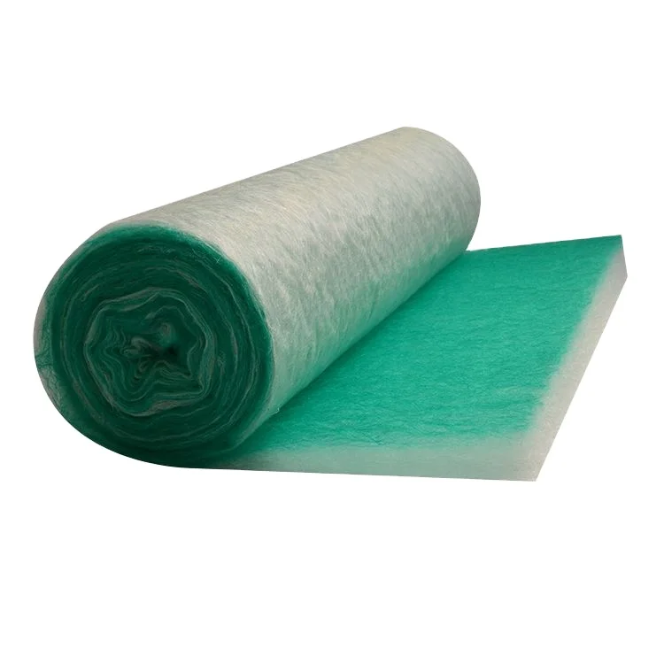 Glass fiber paint arrestor filter for powder coating spray booth fiberglass Paint arrestor