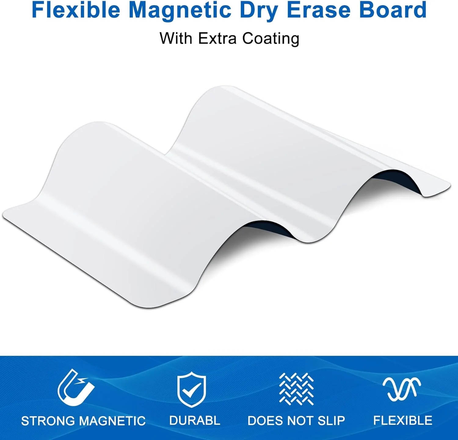 Magnetic Dry Erase Writing White Board,fridge magnet board with Marker and Eraser