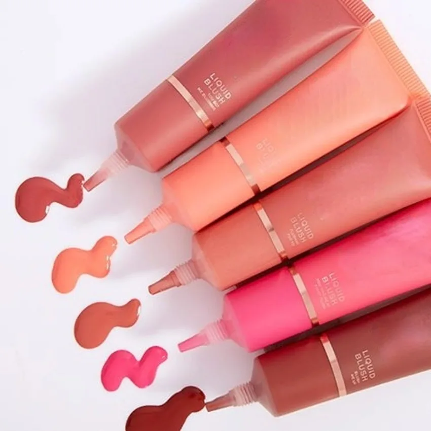 40+ Years Certification Makeup Cosmetic Vendor Liquid Blush Vegan Natural Face Blushing Cheek Private Label Blush