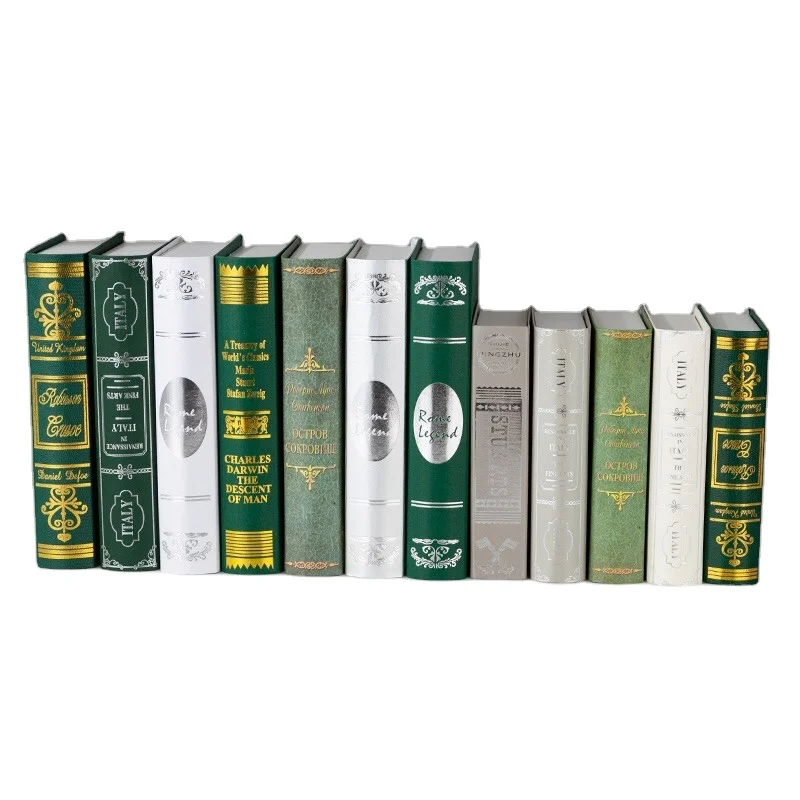 Antique simulation ornament model props model creative decoration Faked Book of living room