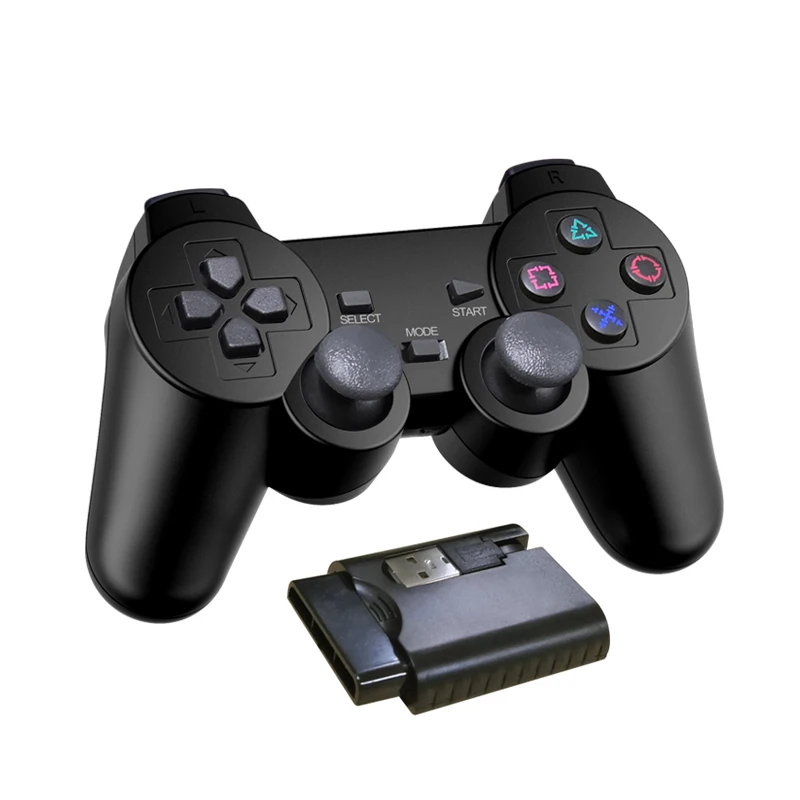 2 4G беспроводной контроллер для PS3 PS2