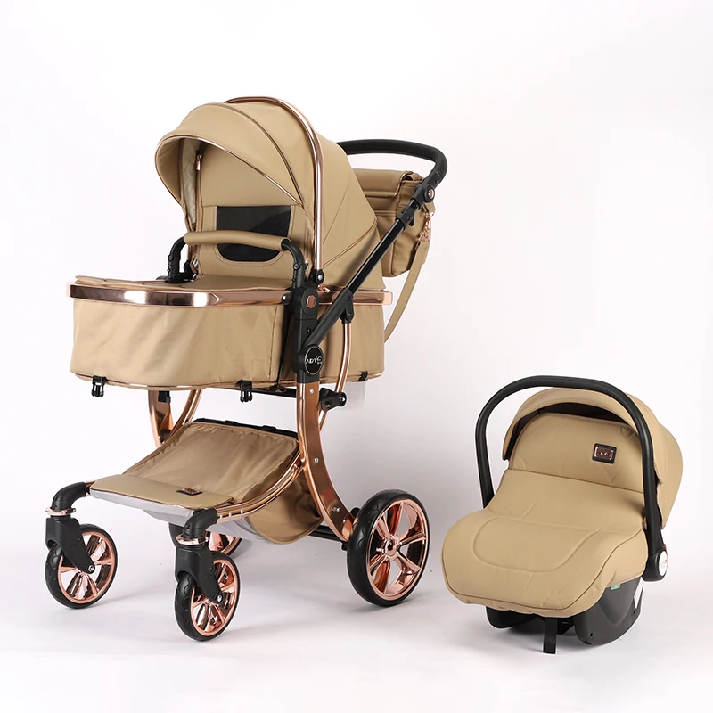 Best Quality 2 In 1 baby stroller Luxury Baby stroller Cradle Infant Carrier travel stroller for kids