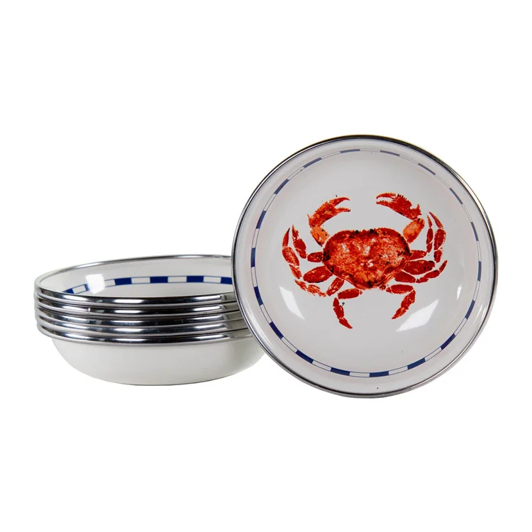 2020hot 25cm/30cm/35cm/40cm/45cm/50cm/55cm Wholesale Imitation Enamel Printing Plates