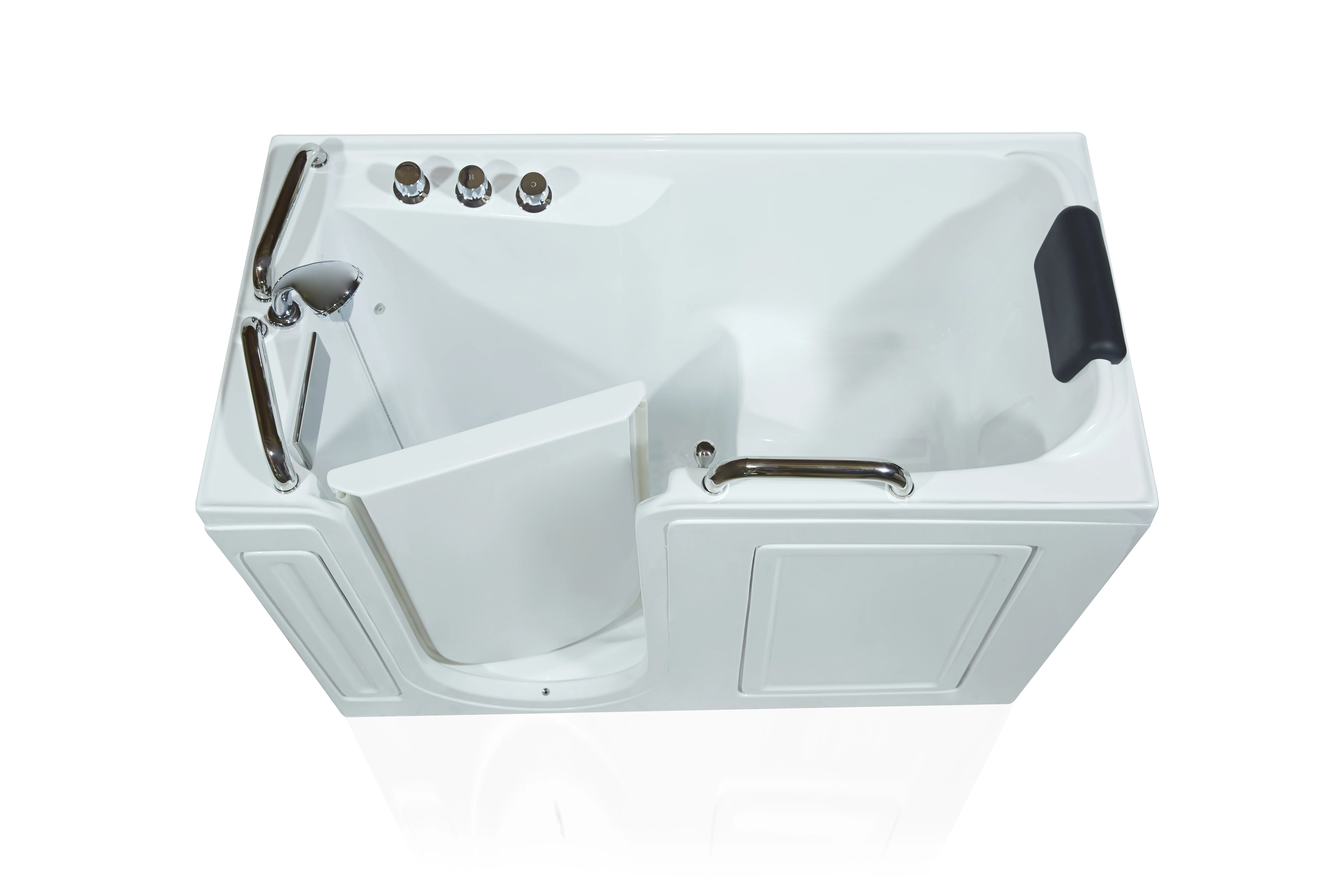 FOSHAN factory walk in tub shower combo with low step-in height 100mm walk-in bath SG5327