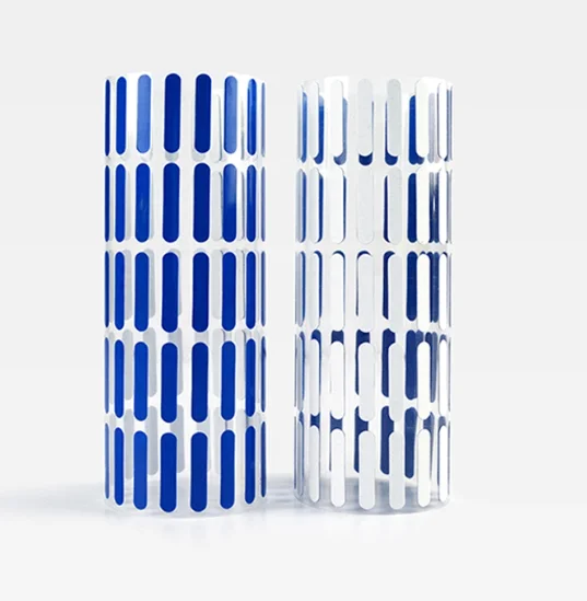 Custom Color Changing Water Sensitive Label Sticker Touch Water Turn Red Security Water Indicator Color Change Sticker