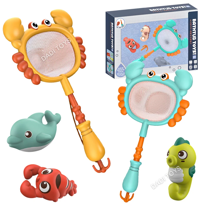 DADI OEM/ODM New Popular Bathroom Fishing Toys Plastic Bath Fishing Toys Game Bath Toys Fish