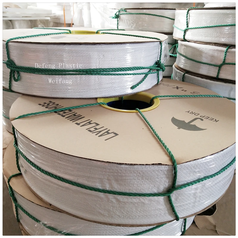 
Good Quality Rounded PVC Anti-Stretch Cloth Irrigation Hose Pipe for Agriculture 
