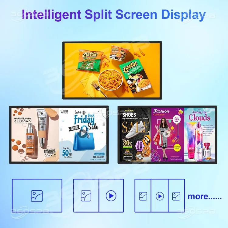 360SPB IWM49A 49 inch Indoor HD Ready Wall Mount Digital Signage Digital Menu Display advertising display screen module