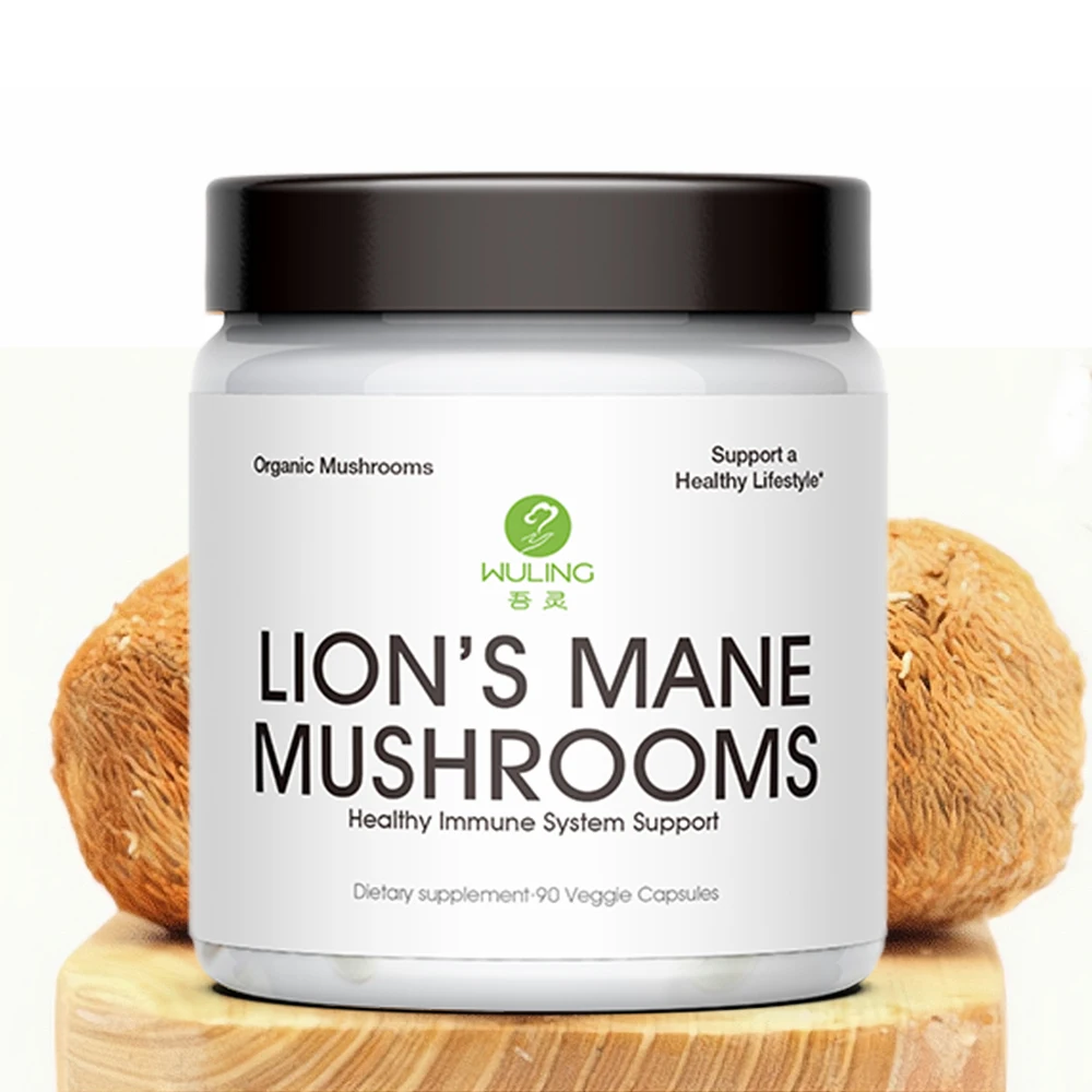 Гриб льва полисахариды бета-глюкан капсулы