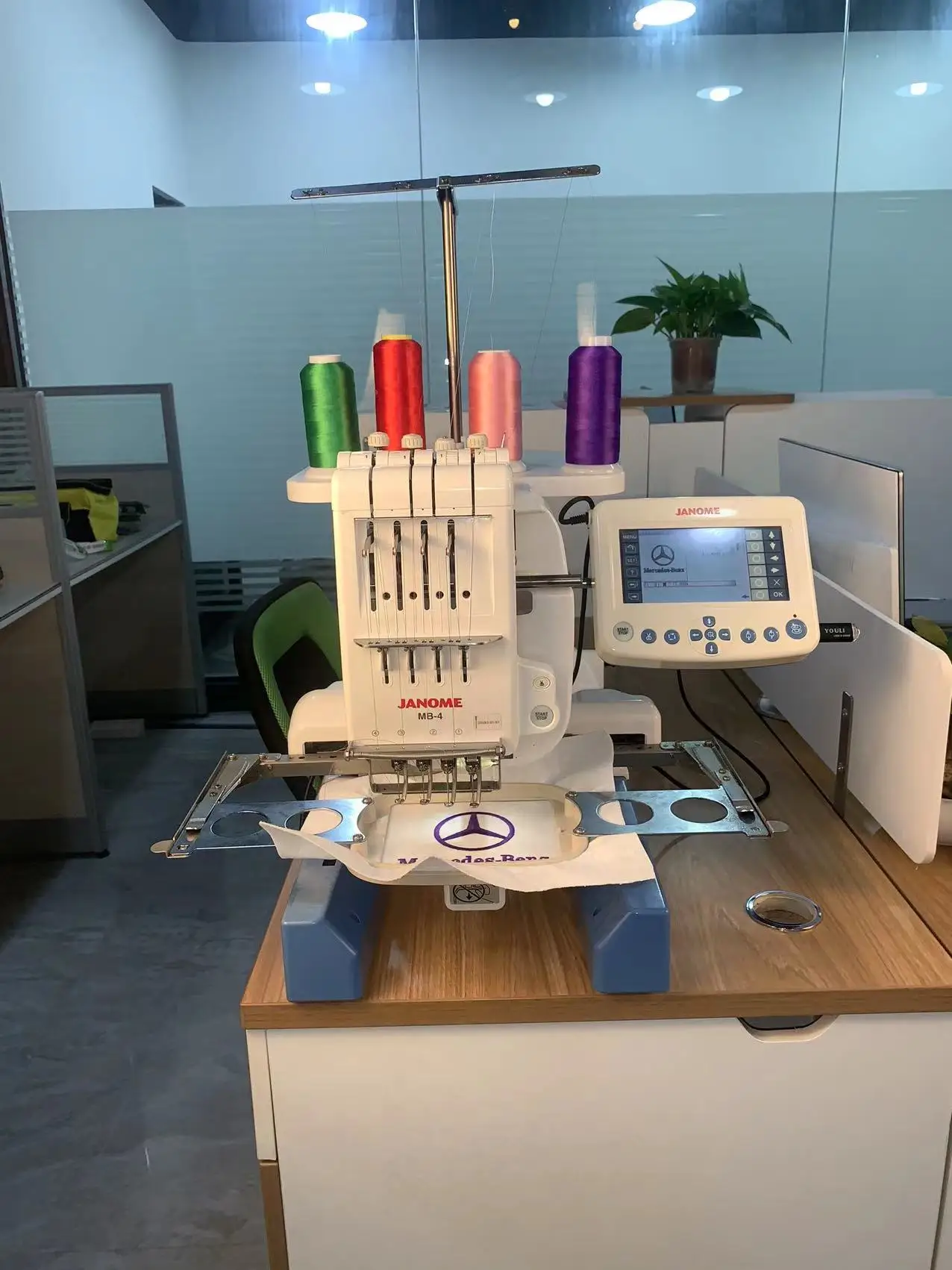 JANOME MB-4 Высокоскоростная Компьютеризированная плоская вышивальная машина японский оригинальный сервопривод компьютерный ключ детали для моторостроения пищевые