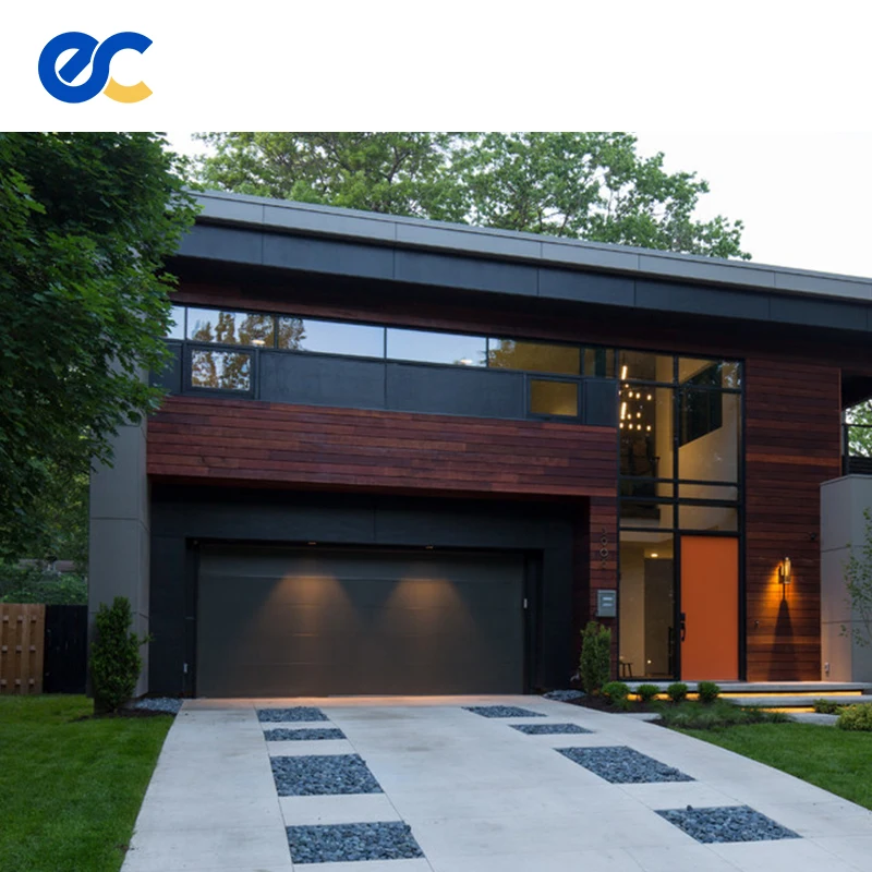 Electric roller shutter door aluminum tempered glass garage door