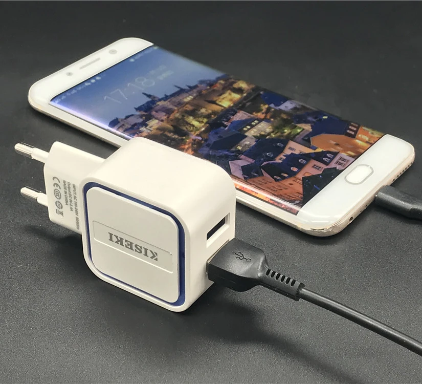  Зарядное устройство для мобильного телефона 2U 1A smart 2