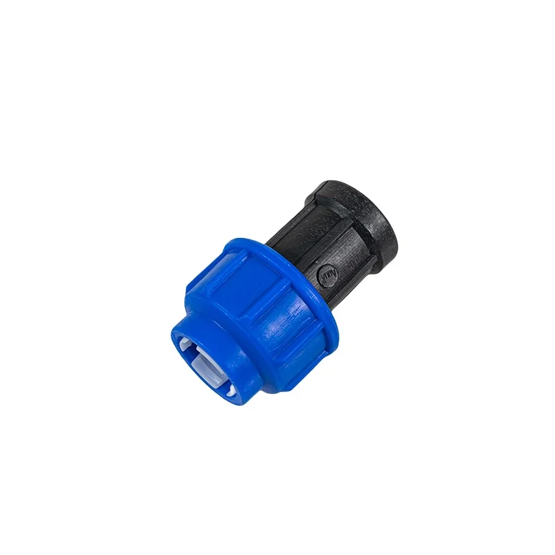factory wholesale PP compression fittings water pipe connection quick connect PE tube connector PE PP HDPE Pipe Fittings