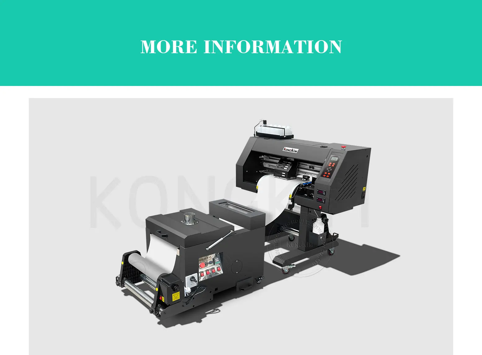 Mini DTF A3 printer for Custom Apparel Printing, Print on Shirts and Any Fabric