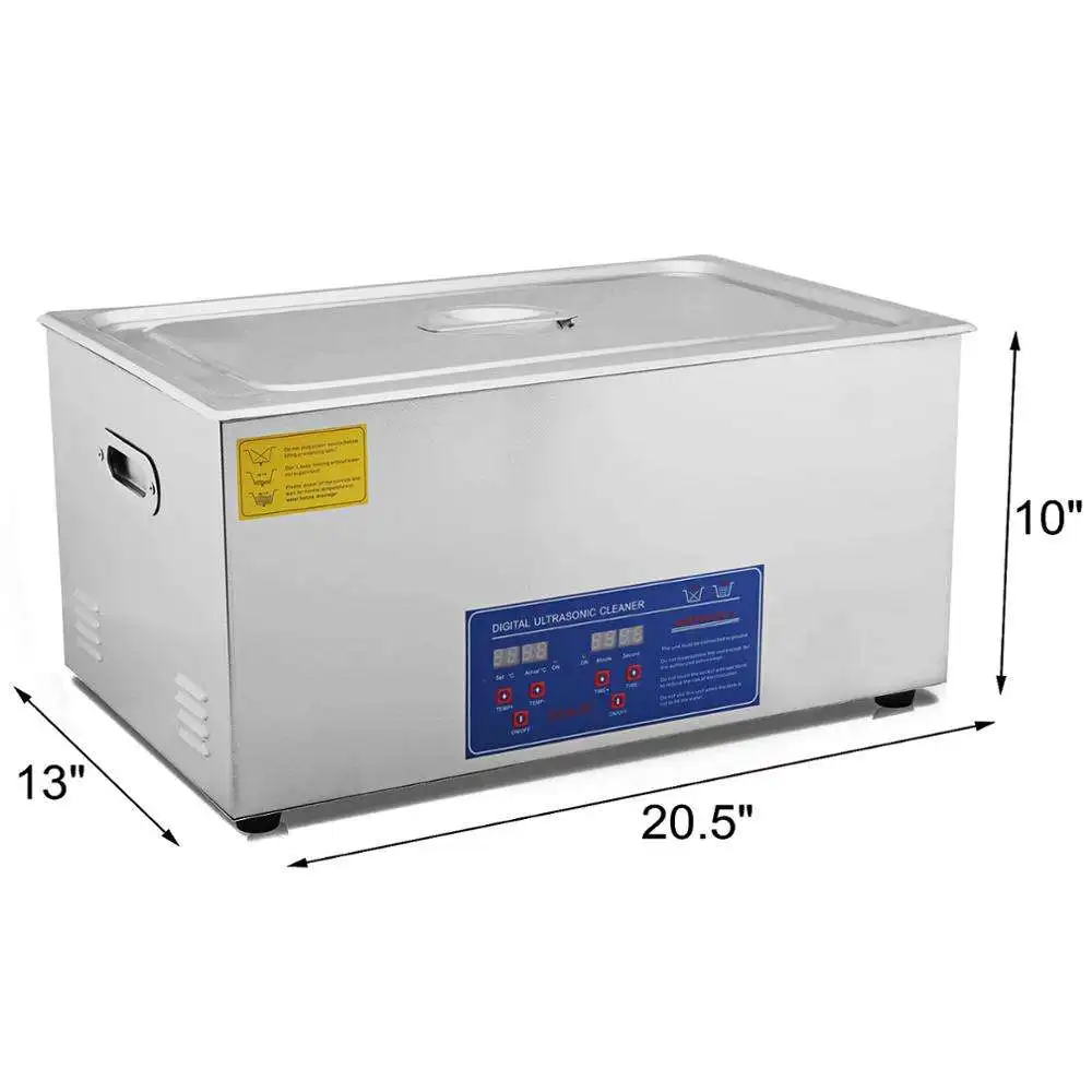 Industrial Water Jet Record Ultrasonic Cleaner 22 Litres Washing Machine For Cleaning
