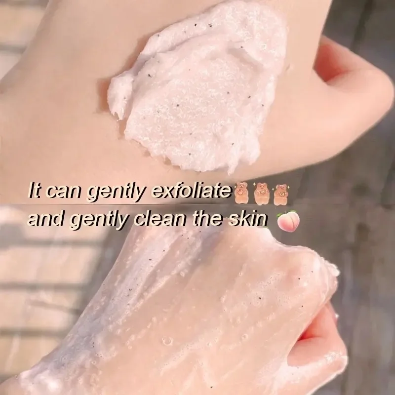 100% Pure Natural Body Whitening Cream Gently Exfoliating and Smoother Watermelon Body Scrub with Milk Ingredient