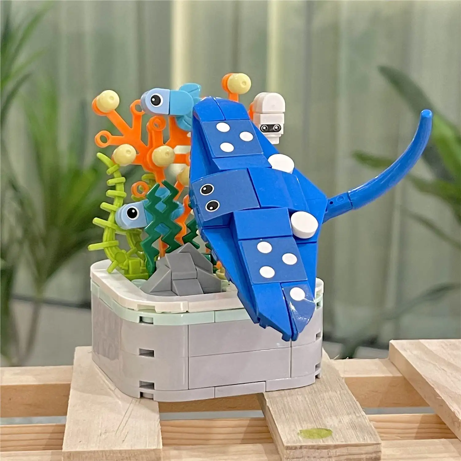 Flower Bouquet Toy Bricks Romantic Kit Home Decoration Assembly Building Blocks Set For Gift