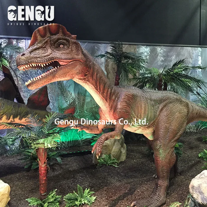 Дилофозавр забавный парк развлечений имена динозавров