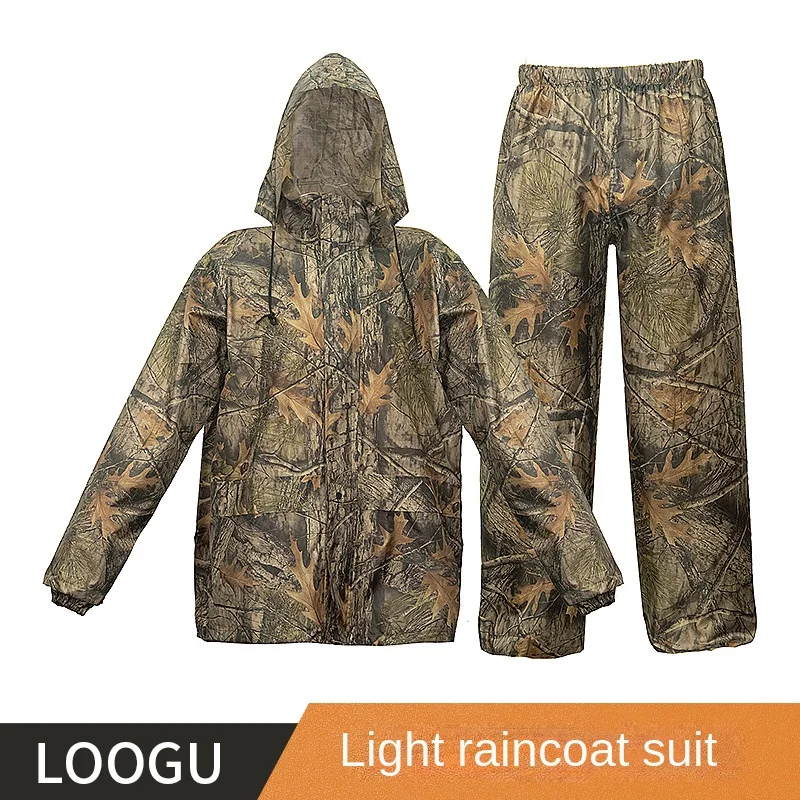 Raining coat Softshell Uniform Outdoor Camping Hiking Waterproof Tactical Jacket And Pants Hunting Suit Cheap Price