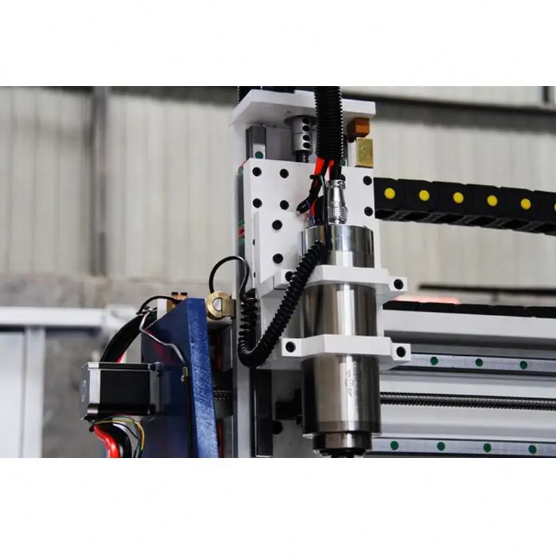 Ready To Ship!! Heavy Duty Structure 4060 4 Axis Mini Cnc Router 6090