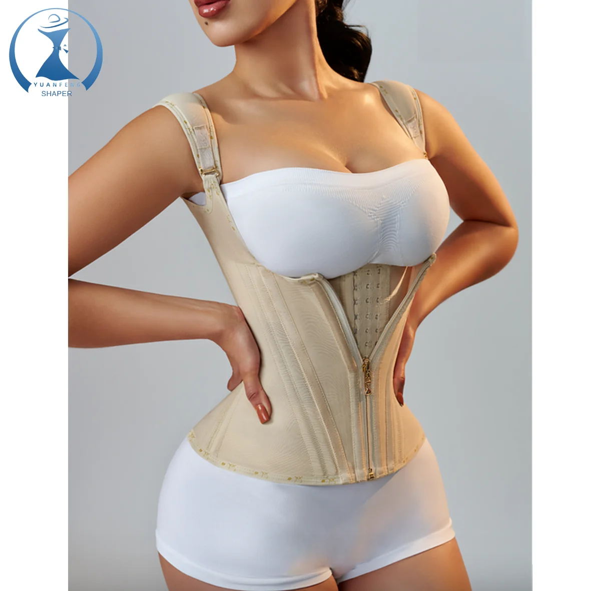 YUANFENG Extreme Women Push Up Postpartum Seamless Full Body Shapewear Slimming Faja Colombianas High Compression BBL