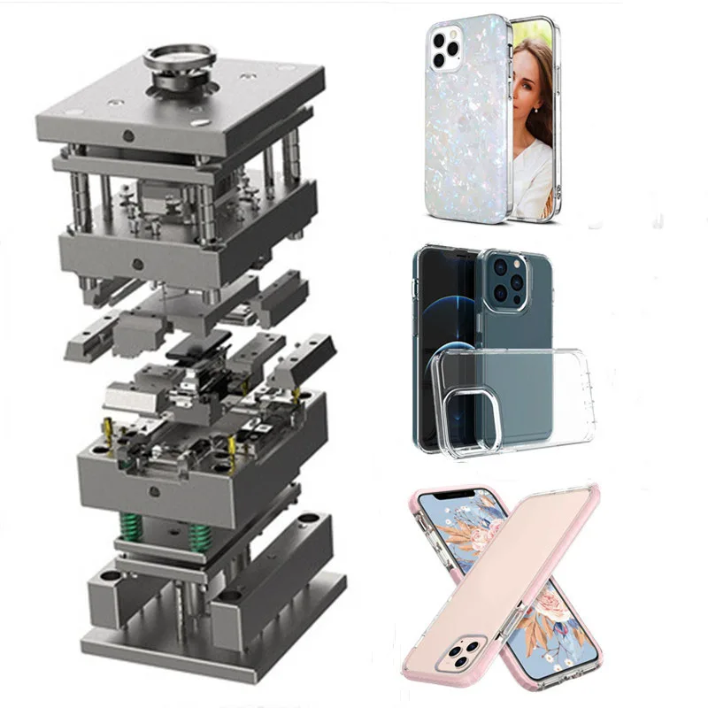 Plastic Injection Mold  Mobile Cases Designer Phone Case High Precision Phone Case Mould Custom