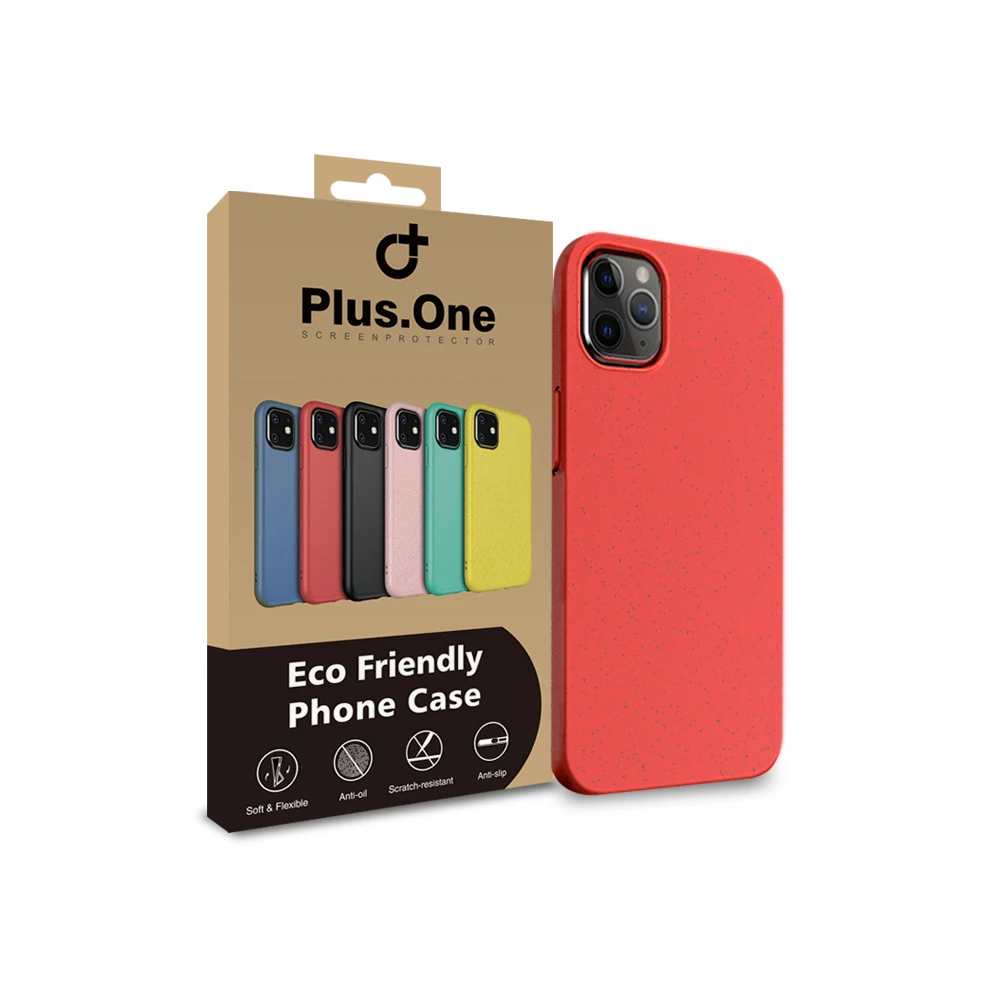 Factory Wheat Straw TPU Bio Degradable Pla Eco Friendly Recycled Biodegradable Phone Case Mobile Cover for iPhone 12 Pro Max