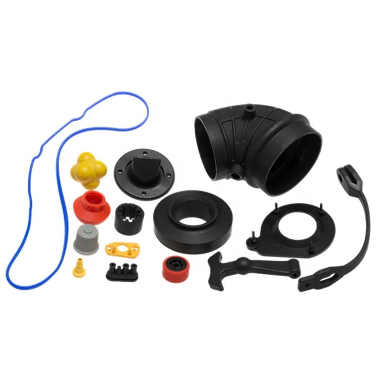 IATF16949 Certificated Manufacturer Compression/Injection Molded Silicone Rubber Parts Customization