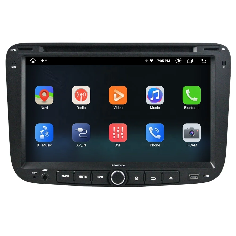 RoadNavi Android 13 Car Radio for Geely Emgrand EC7 2014-2016 CarPlay Gps Navi 4G 360 Camera
