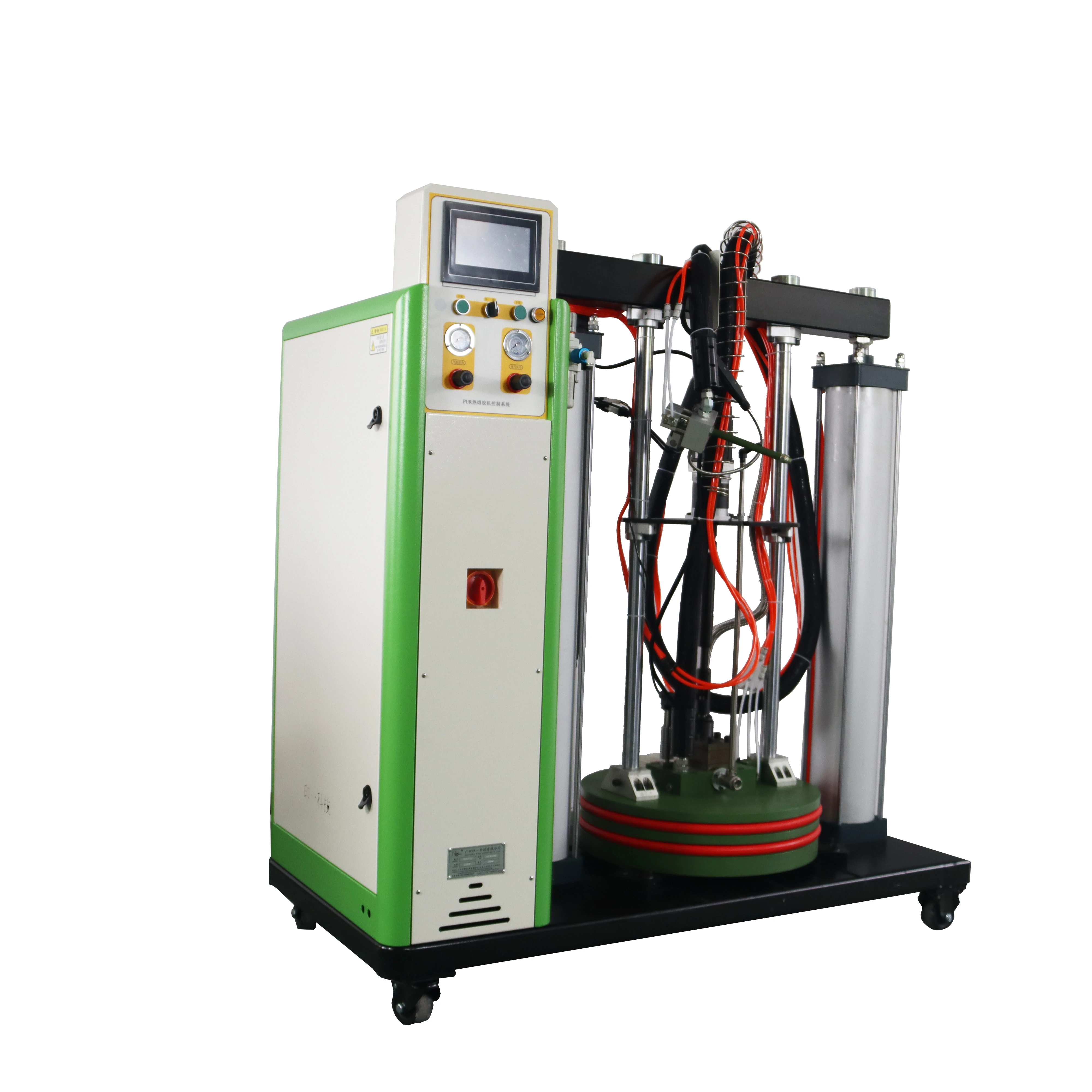 Automobile spring application hot melt glue products glue machine