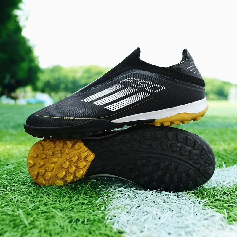F50 football shoes FG natural grass long spike competition shoes football shoes