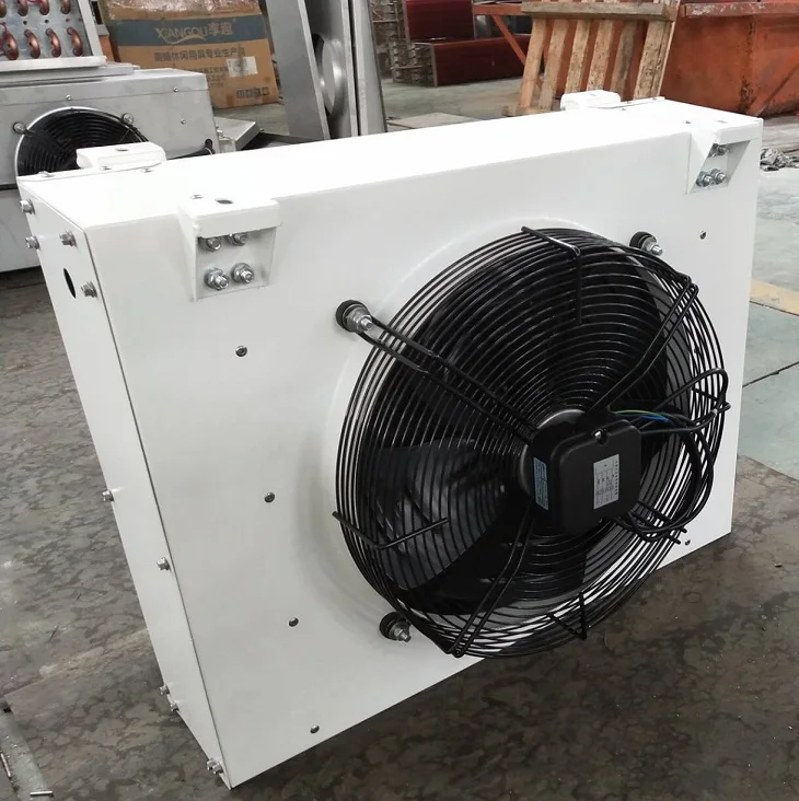 Copper Coils Aluminum Fins Casing In White Powder Coated Galvanized Steel Freon Cooling Unit