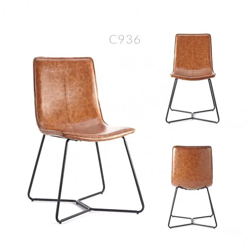 modern Living Room Furniture Tufted Fabric leisure Accent Club indoor Fabric Chair leather dining chair PU chair