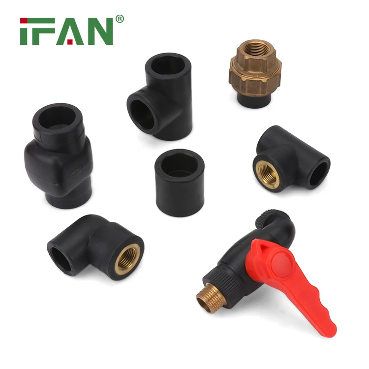 Клапан для водопровода IFANPLUS ISO 15874 PPR 20-32 мм PN25 фитинги черный обратный клапан пластиковые