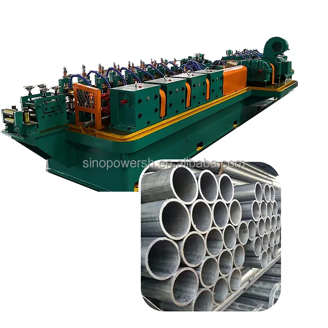 High frequency carbon steel pipe making machine erw flexible forming pipe tube mill line making machine