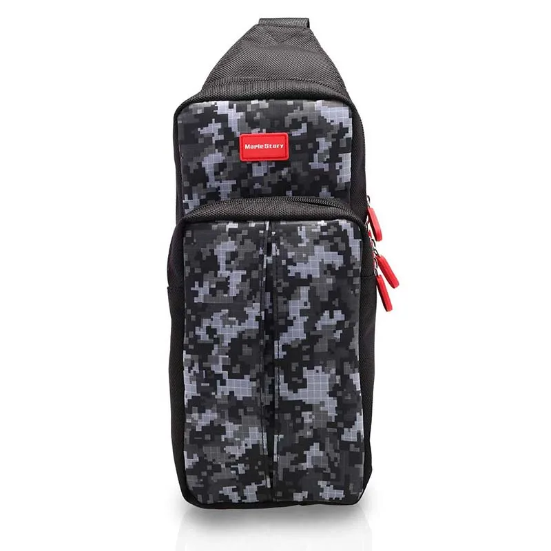 Portable Crossbody Storage Bag Game Accessories Organizer Portable Shoulder Bag Storage Backpack for Nintendo Switch Smartphone