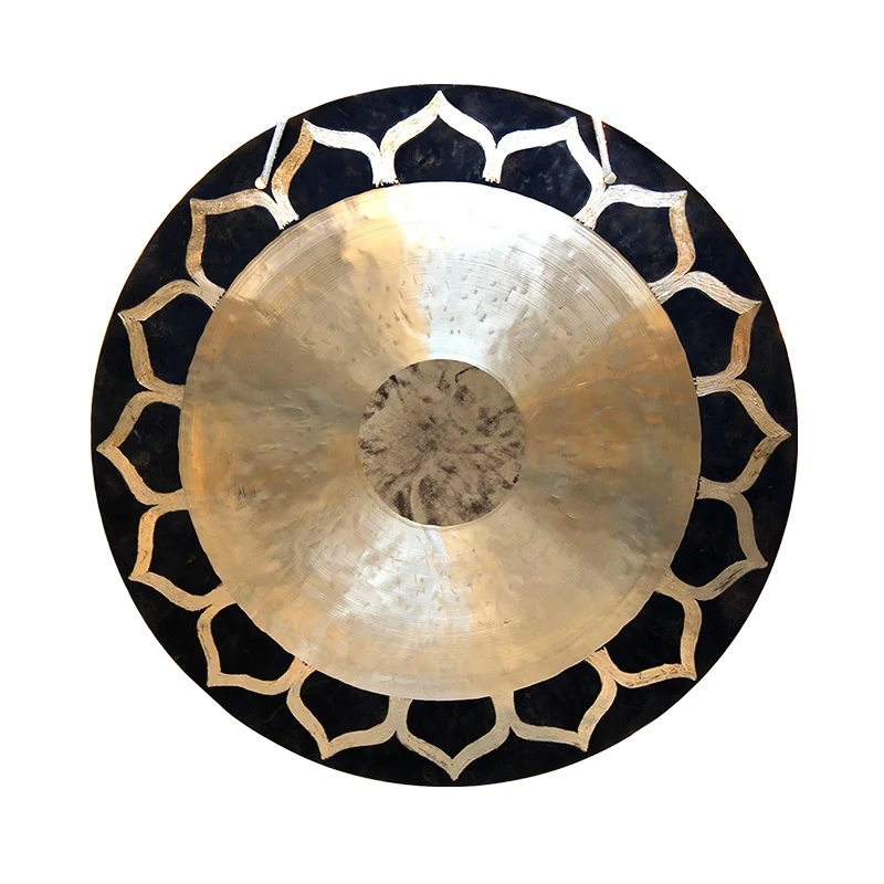40 inch 100 cm lotus wind gong for sound healing