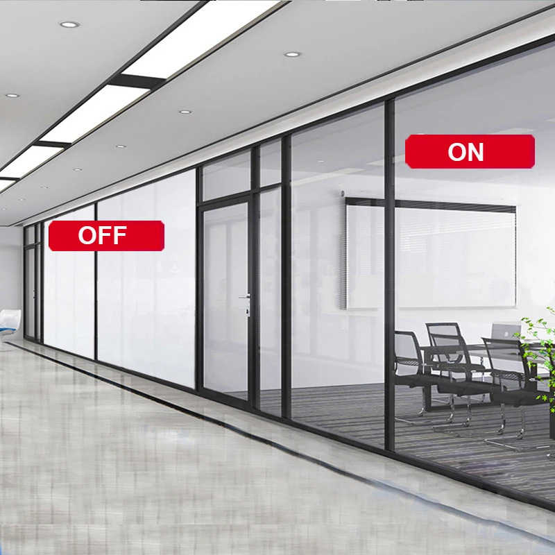 Smart Film PDLC Switchable Smart Film Adhesive Smart Glass Film for Meeting Room Office Home