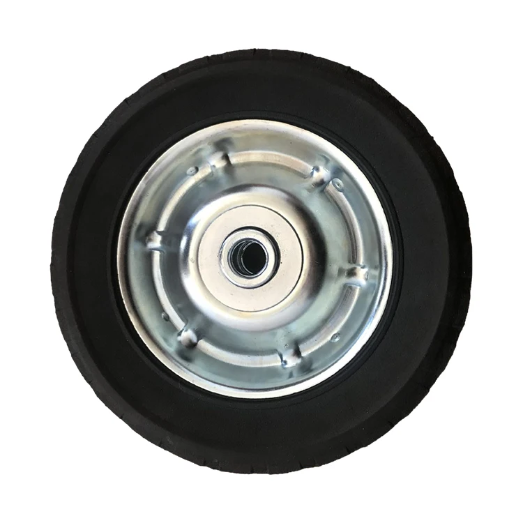 6' Puncture Proof Rubber Wheels For Carts From Qingdao Manufacturer