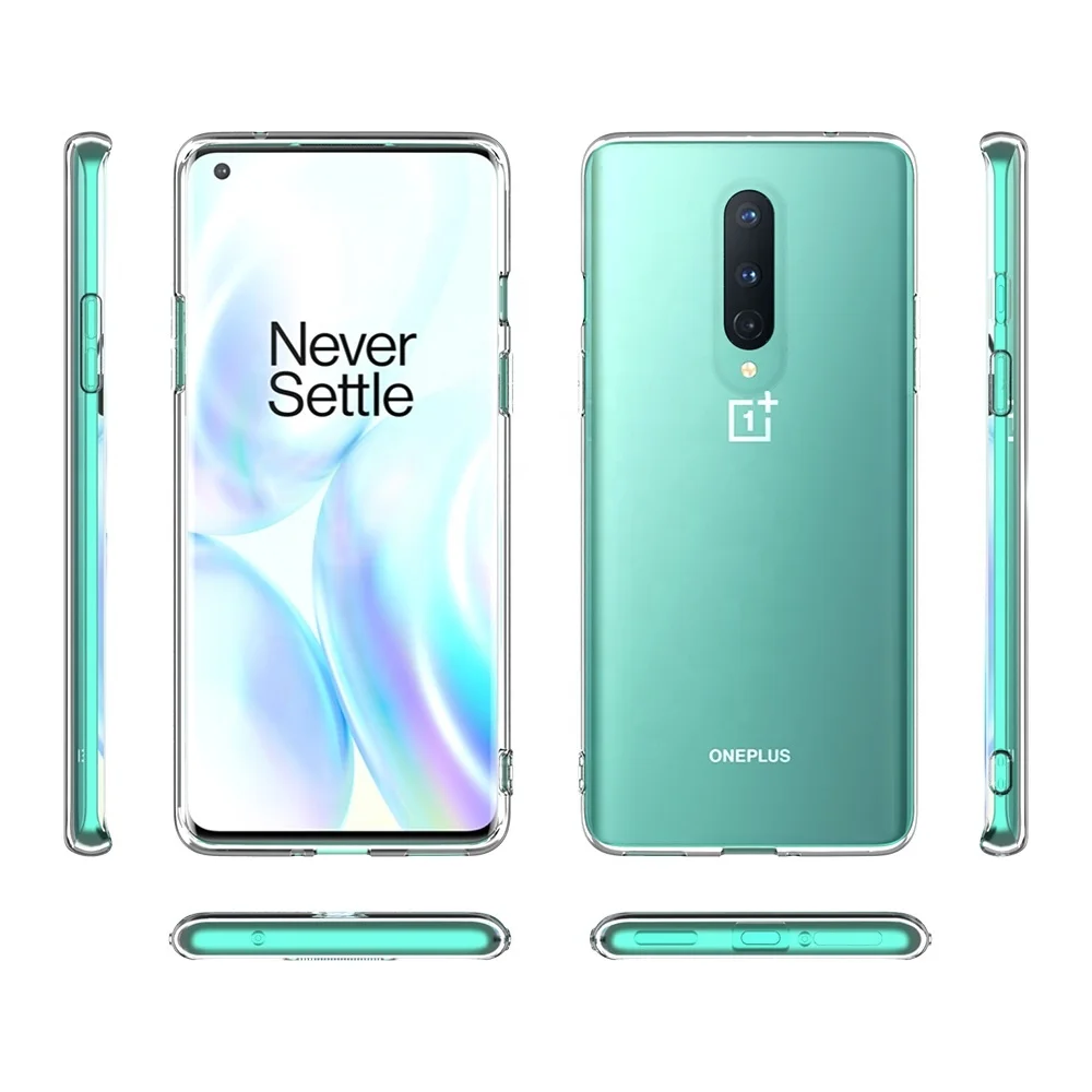 Прозрачный чехол для сотового телефона из ТПУ 2 0 мм one plus 9 pro 1 + NORD N100 7 7T Z 8T R N10