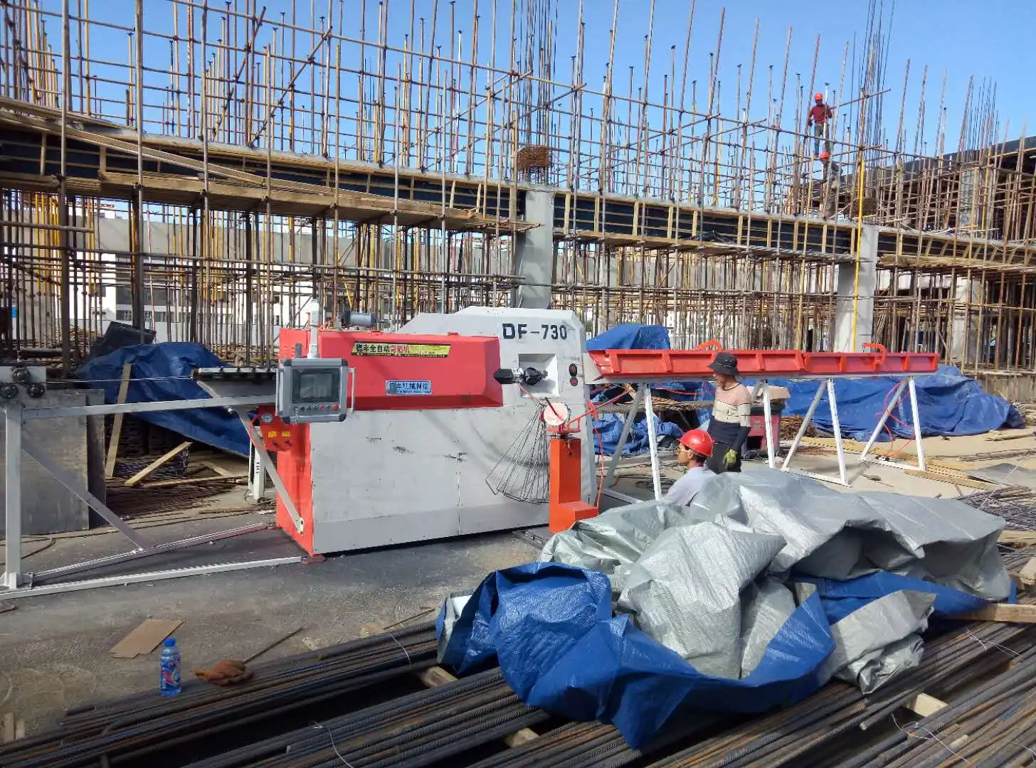 cheap automatic low heat rebar bending machine portable cnc electric rebar bender steel bar bending tools for sale