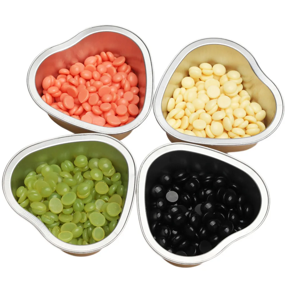 Wholesale Painless Bean Wax Hard Wax Beans 1kg Paper Free Depilatory Hard Wax Bean For Face Body Armpit Hair Removal